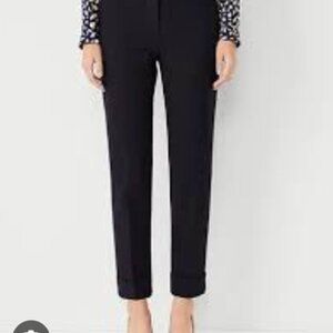 Ann Taylor Navy Blue Curvy Pants 00p